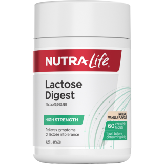 Nutra-Life Lactose Digest 60 Tablets