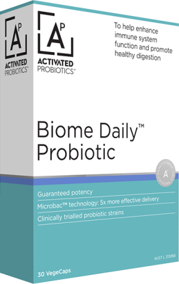 Activated Probiotics Biome Daily Probiotic 30 VegeCaps