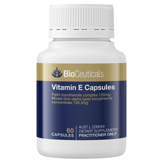 Bioceuticals Vitamin E Capsules 60 Capsules