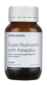 Metagenics Super Mushroom with Astragalus 30 Tablets