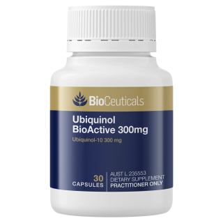 Bioceuticals Ubiquinol BioActive 300mg 30 Soft Capsules