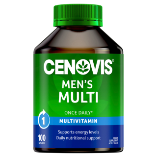 Cenovis Men's Multivitamin for Energy 100 Capsules