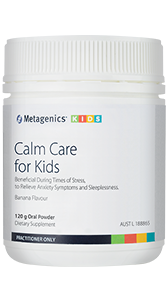 Metagenics Calm Care for Kids Banana flavour 120 g Oral Powder