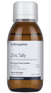 Metagenics Zinc Tally 100 mL