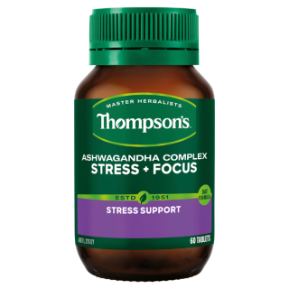 Thompson's Ashwagandha Complex Stress + Focus 60 Tablets