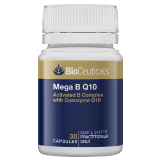 Bioceuticals Mega B Q10 30 Capsules