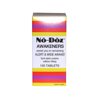 No-Doz Awakeners 100 Tablets