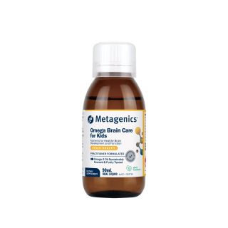 Metagenics Omega Brain Care for Kids Peppermint 90ml Liquid