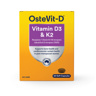 Ostevit D Vitamin D3 & K2 1000IU 60 Capsules