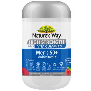 Nature's Way High Strength Adult Vita Gummies Men's 50+ Multivitamin 60 Gummies