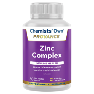 Chemists' Own Provance Zinc Complex 60 Capsules