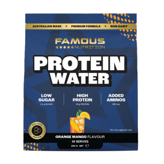 Famous Nutrition Protein Water Orange & Mango 300g