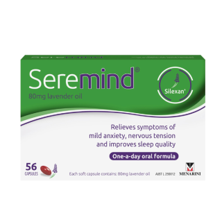Seremind Lavender Oil 80mg 56 Capsules