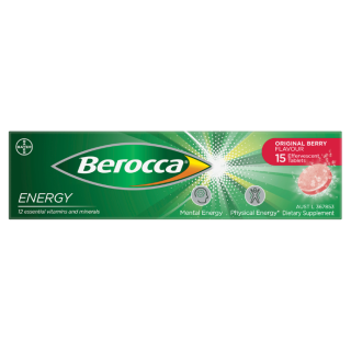 Berocca Energy Original Berry Flavour 15 Tablets