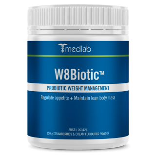 Medlab W8Biotic Strawberries & Cream 350g