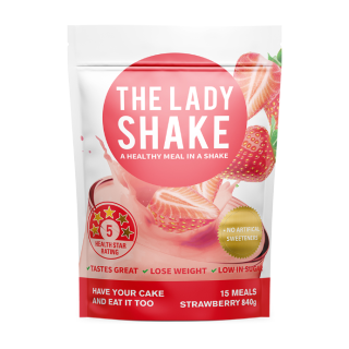 THE MAN SHAKE THE LADY SHAKE Strawberry 840g