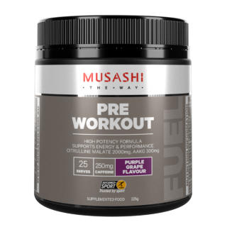 Musashi Pre Workout Grape 225g