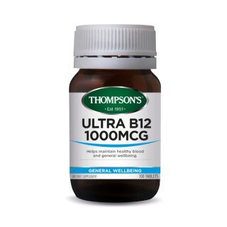 Thompson's Ultra B12 1000mcg 100 Tablets