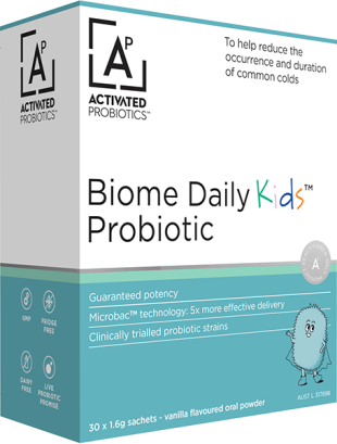Activated Probiotics Biome Daily Kids Probiotic 30 Sachets
