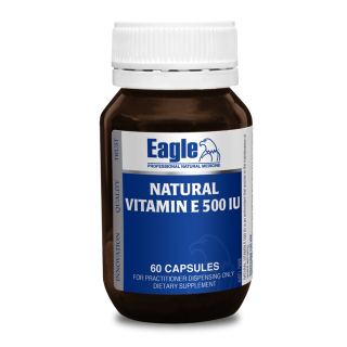 Eagle Natural Vitamin E 500 IU 60 Capsules