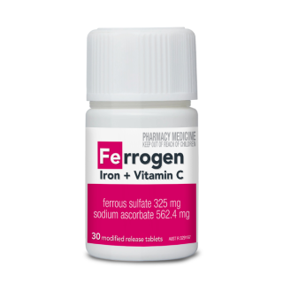 FERROGEN Iron + Vitamin C 30 Tablets