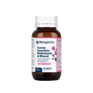 Metagenics Femme Essentials Multivitamin & Mineral 60 Tablets