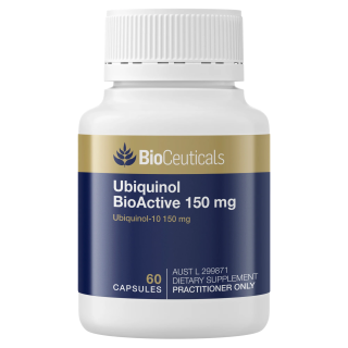 Bioceuticals Ubiquinol BioActive 150mg 60 Soft Capsules