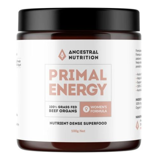 Ancestral Nutrition Primal Energy Women's Formula 100g Powder