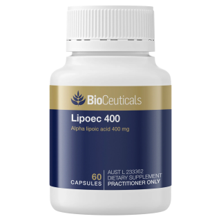 Bioceuticals Lipoec 400 60 Capsules