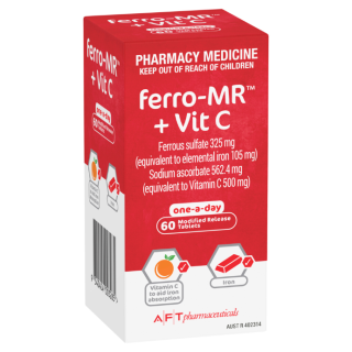 FERRO Mr + Vitamin C 60 Tablets
