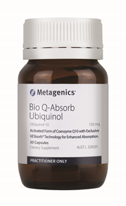 Metagenics Bio Q-Absorb Ubiquinol 30 Capsules