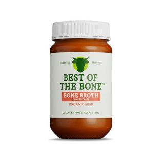 Best of the Bone Bone Broth Beef Concentrate Organic Miso 390g