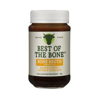 Best of the Bone Bone Broth Concentrate Manuka Honey Cinnamon & Ginger 390g