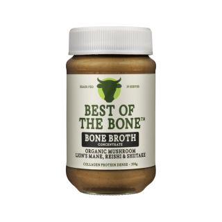 Best of the Bone Bone Broth Concentrate Organic Healing Mushrooms 390g