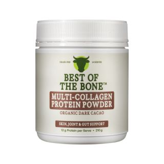 Best of the Bone Multi Collagen Protein Powder Raw Cacao 210g