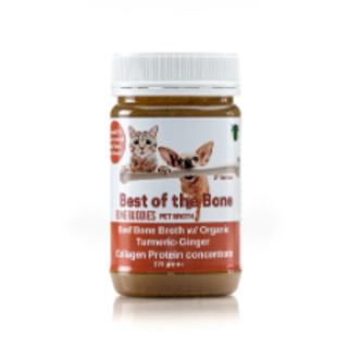 Best of the Bone Pet Bone Broth Beef Concentrate Turmeric 375g