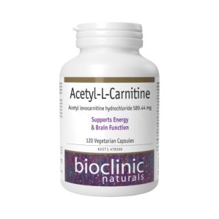 Bioclinic Naturals Acetyl L-Carnitine 120 VegeCaps