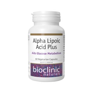 Bioclinic Naturals Alpha Lipoic Acid Plus 60 VegeCaps