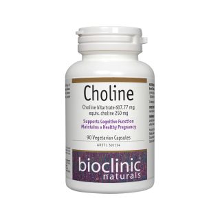 Bioclinic Naturals Choline 90 VegeCaps