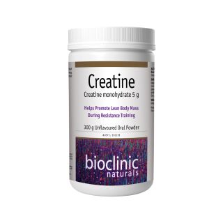 Bioclinic Naturals Creatine 300g Powder