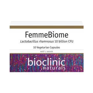 Bioclinic Naturals FemmeBiome 10 VegeCaps