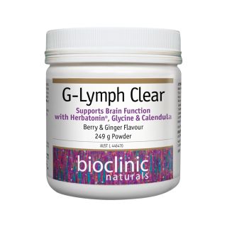 Bioclinic Naturals G-Lymph Clear Berry & Ginger 249g