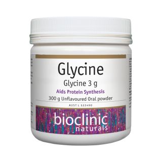 Bioclinic Naturals Glycine 3g Unflavoured Oral Powder 300g