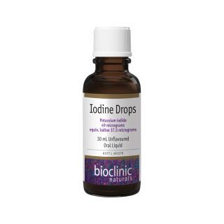 Bioclinic Naturals Iodine Drops Unflavoured 30mL