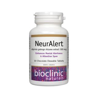 Bioclinic Naturals NeurAlert 30 Chewable Tablets