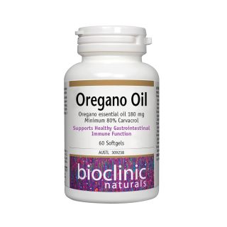Bioclinic Naturals Oregano Oil 60 Soft Capsules