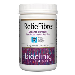 Bioclinic Naturals RelieFibre 200g Powder