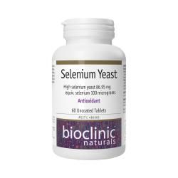 Bioclinic Naturals Selenium Yeast 60 Tablets