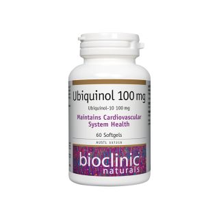 Bioclinic Naturals Ubiquinol 100mg 60 Soft Capsules