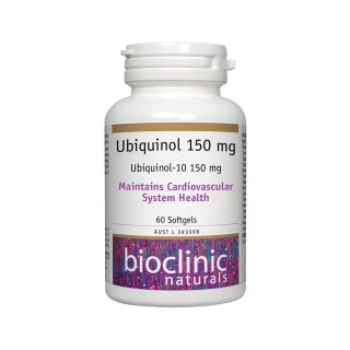 Bioclinic Naturals Ubiquinol 150mg 60 Soft Capsules